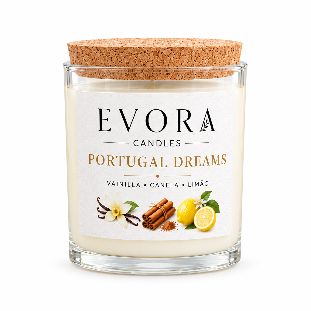 vela Portugal Dreams em fundo branco